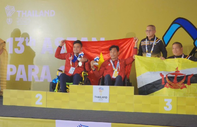 Đoàn thể thao người khuyết tật Việt Nam vượt chỉ tiêu tại ASEAN Para Games 2025. Ảnh: PARASPORTVIETNAM