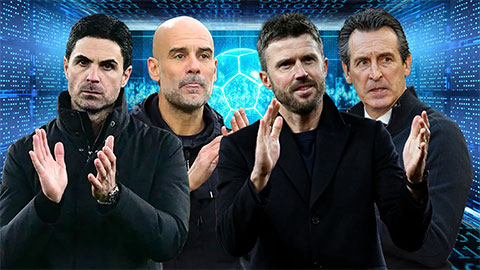 Simone Inzaghi celebrating with his Inter Milan players after beating Barcelona.