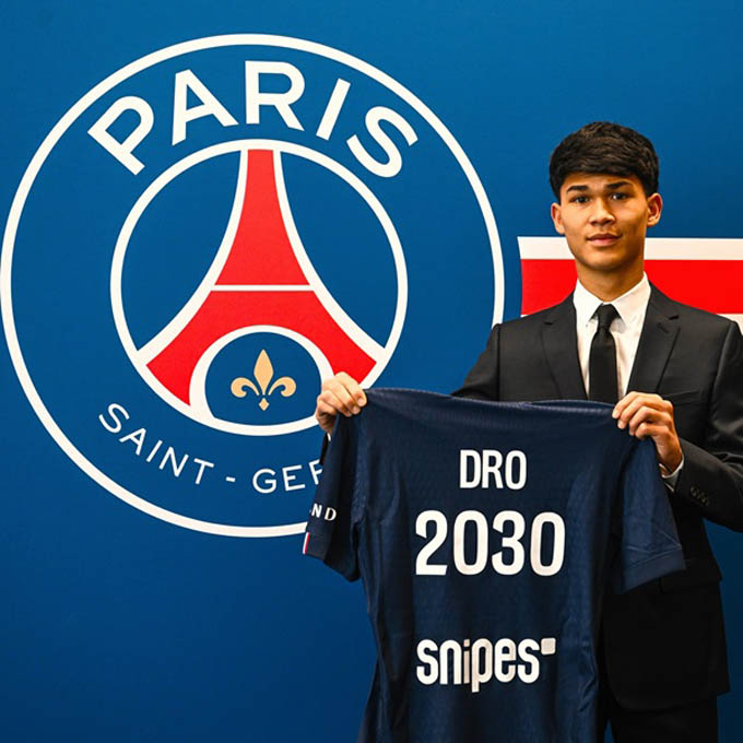 Dro Fernandez đầu quân cho PSG