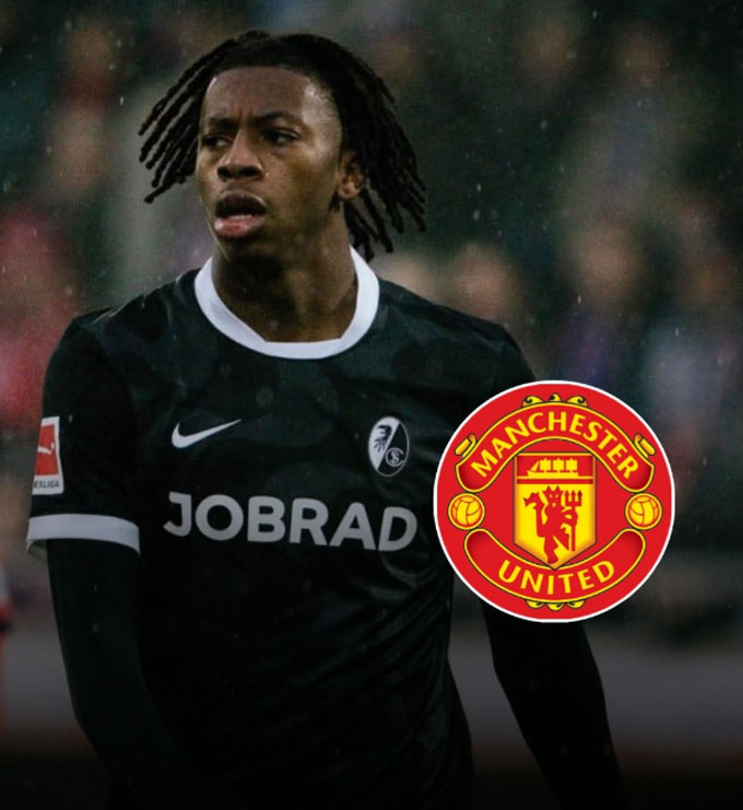 Manzambi được MU theo sát