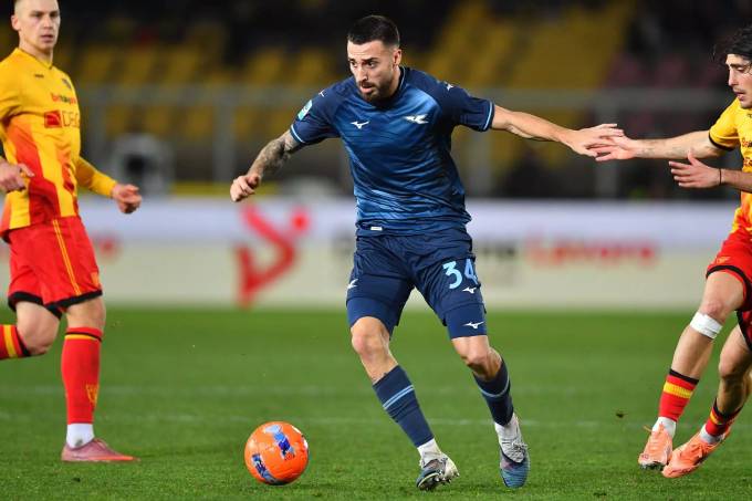 Mario Gila trong màu áo Lazio