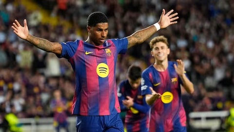 Rashford đang chơi mùa giải hay nhất sự nghiệp ở Barca