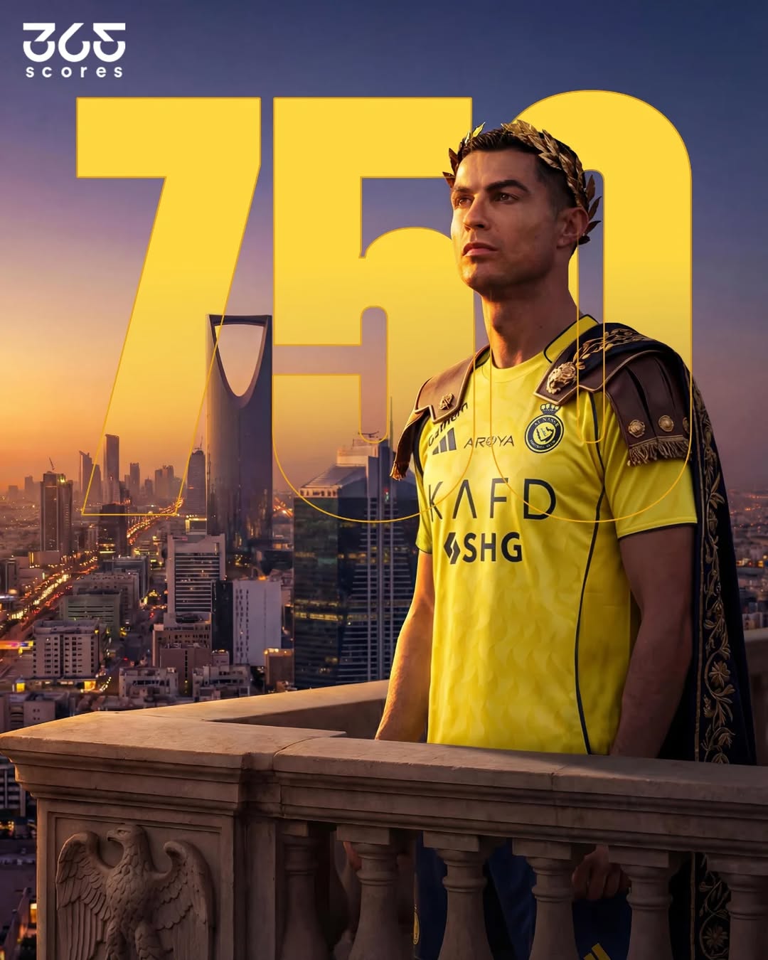 Ronaldo chạm mốc 750 lần góp dấu giày vào bàn thắng ở các giải VĐQG trong sự nghiệp