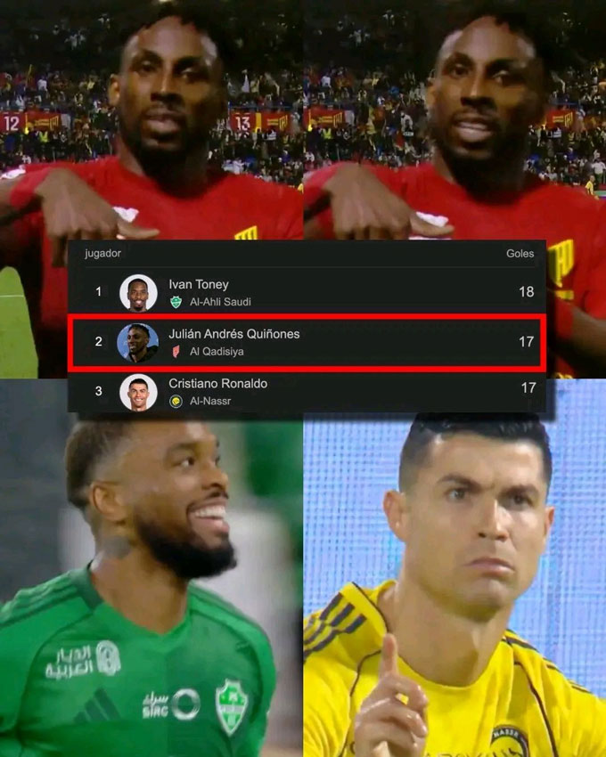 Ronaldo tụt lại trong cuộc đua Vua phá lưới Saudi Pro League 2025/26