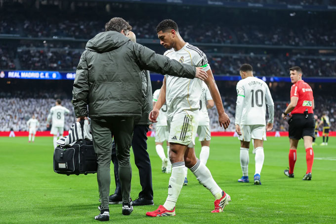 Bellingham có nguy cơ mất suất tại World Cup 2026 nếu chấn thương nặng