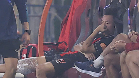 Thái Sơn đứt dây chằng đầu gối, chia tay V.League 2025/26