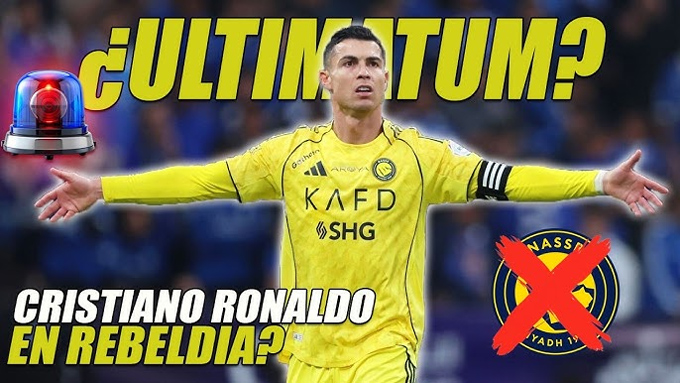 Ronaldo từ chối ra sân cho Al Nassr ở trận gặp Al Riyadh