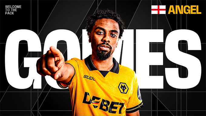 Angel Gomes khoác áo Wolves tới cuối mùa giải