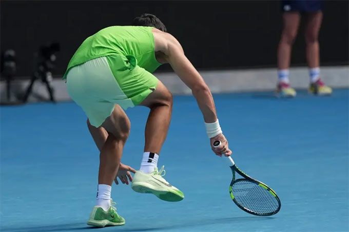 Alcaraz đã vượt qua rất nhiều khó khăn để vô địch Úc mở rộng