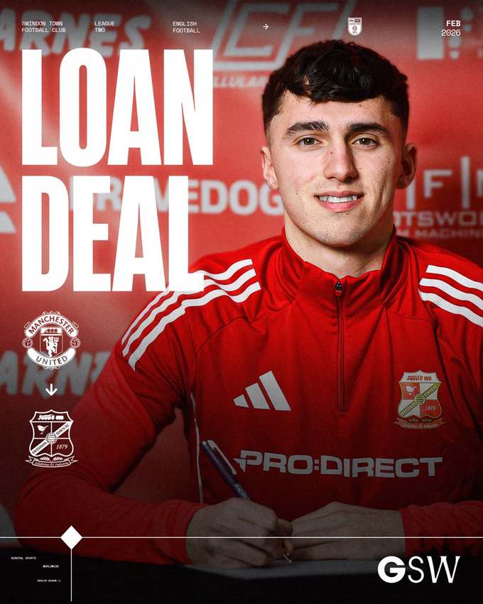 Scanlon hoàn tất việc gia nhập Swindon Town chỉ vài giây trước khi hạn chót của kỳ chuyển nhượng mùa đông đóng cửa