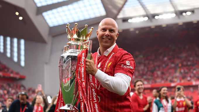 Slot đã cùng Liverpool vô địch Premier League mùa trước