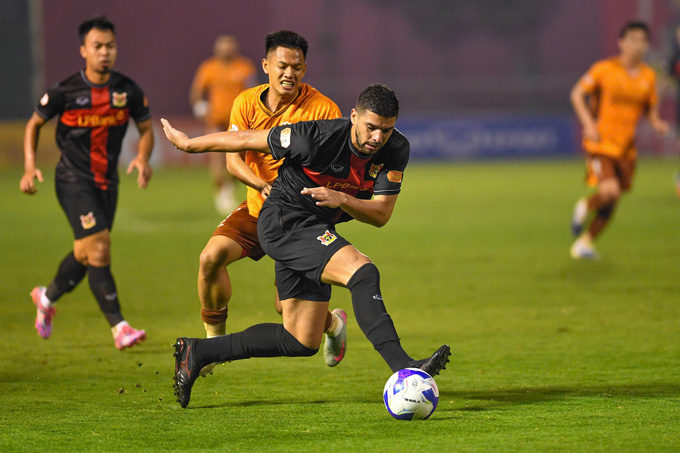 Ninh Bình đã có một hiệp đấu đầu tiên rất tệ. Ảnh - Đức Cường