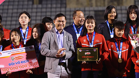 Phong Phú Hà Nam vô địch, TP.HCM á quân giải U19 nữ quốc gia 2026