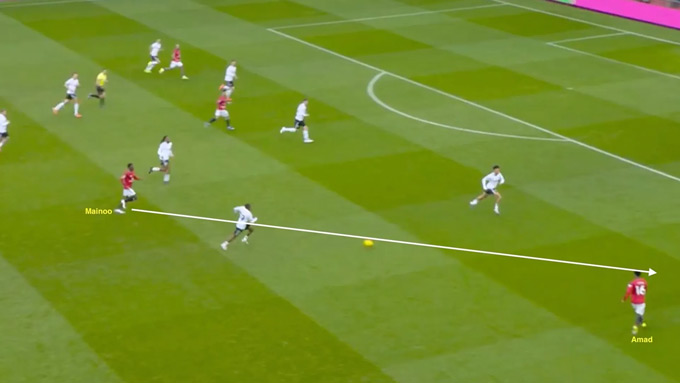 Mainoo là cầu thủ có nhãn quan chiến thuật rất tốt
