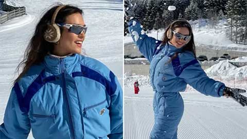 Nữ MC nóng bỏng tác nghiệp ở Olympic Mùa đông 2026