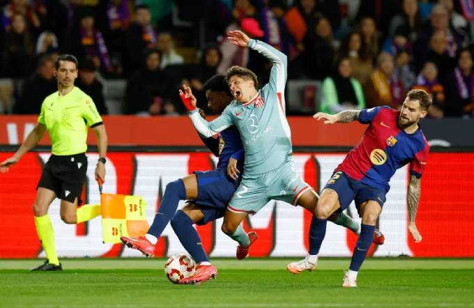 Barca và Atletico đã cống hiến một bữa tiệc bàn thắng