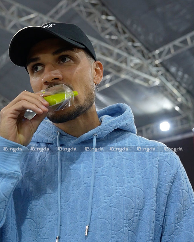 Đây là năm đầu tiên Đỗ Hoàng Hên đón Tết với tư cách người Việt Nam - Ảnh: Quốc Việt