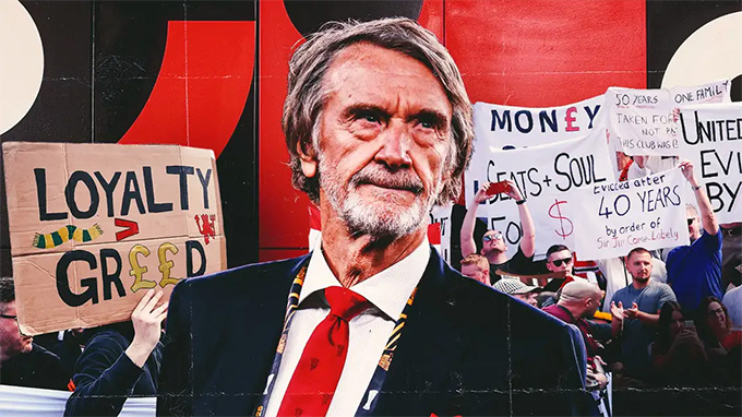 Sir Jim Ratcliffe vừa gây vạ miệng tại MU