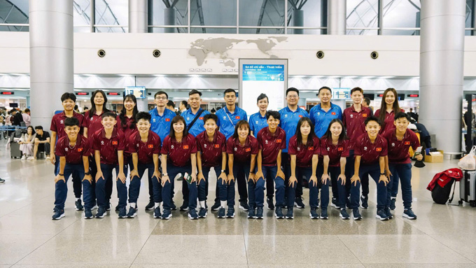 Thầy trò HLV trưởng Nguyễn Đình Hoàng sẽ có những trận giao hữu bổ ích tại Nhật Bản