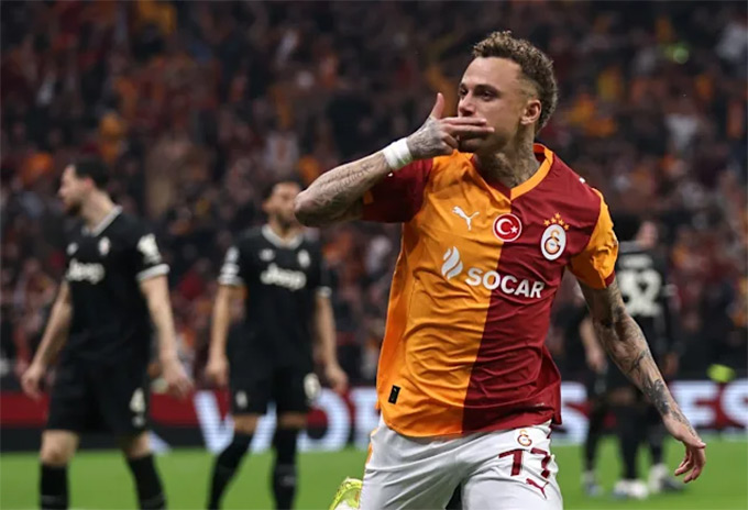Galatasaray đặt một chân vào vòng 1/8 sau hiệp 2 bùng nổ