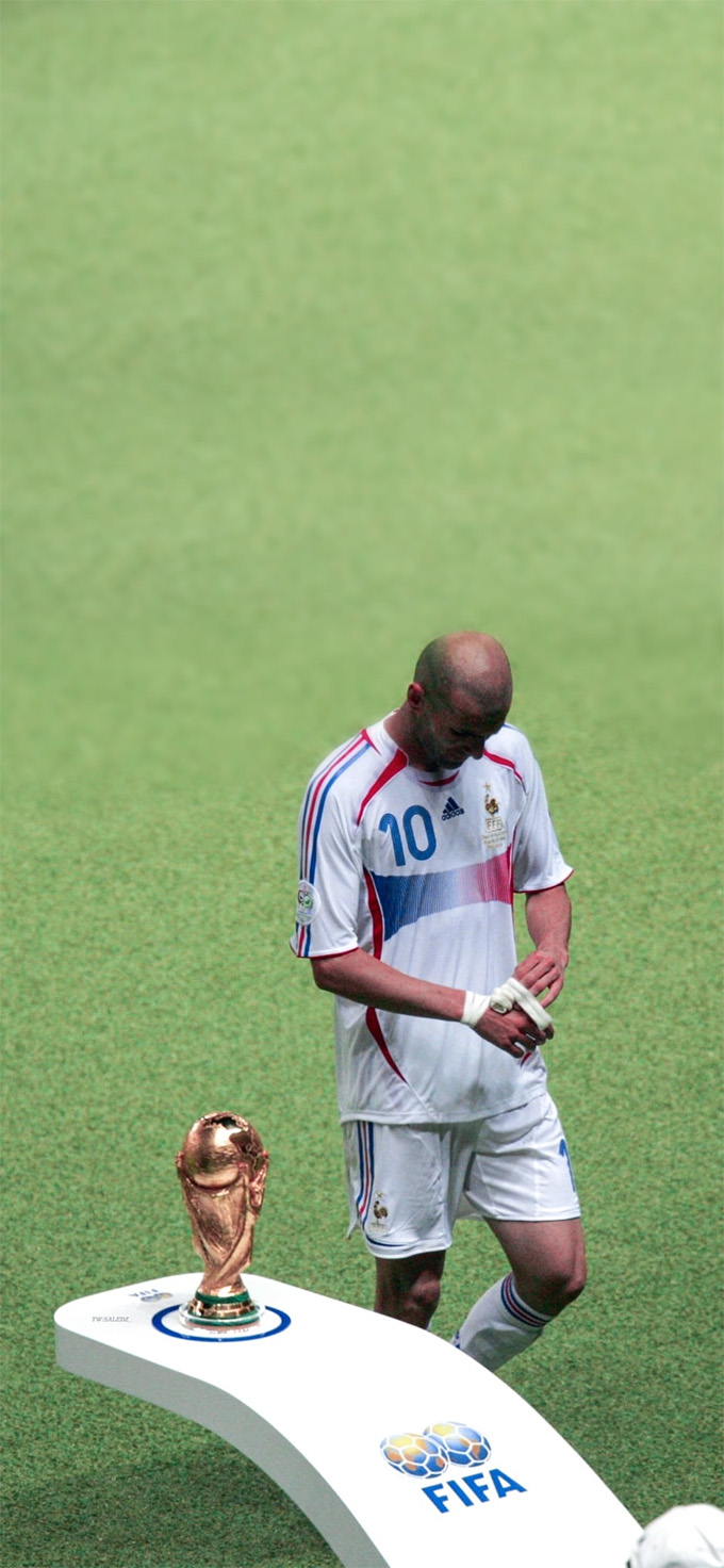 Hình ảnh Zizou tại trận chung kết World Cup 2006