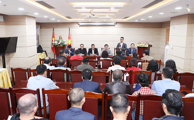 Phó Tổng Biên tập Thường trực Vũ Khắc Sơn trân trọng cảm ơn sự quan tâm, chỉ đạo sát sao của Thường trực VFF