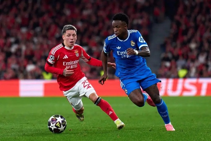 Vinicius đang là ngòi nổ nguy hiểm nhất của Real Madrid vào thời điểm hiện tại