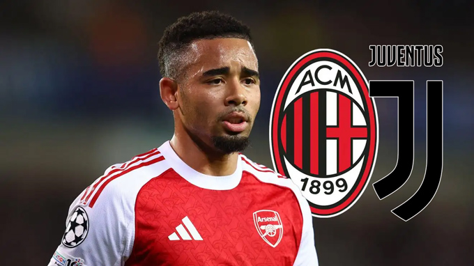 Jesus được cả Milan và Juventus quan tâm