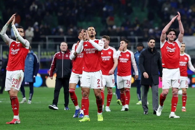 Arsenal "sáng cửa" vô địch Champions League mùa này
