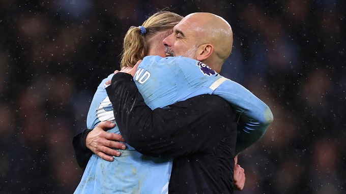 Haaland đang là sản phẩm đáng tự hào của Pep Guardiola