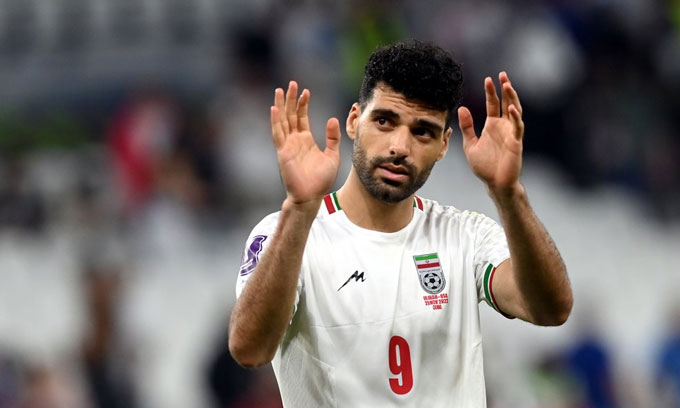 Taremi sẵn sàng quay về Iran để chiến đấu bảo vệ đất nước