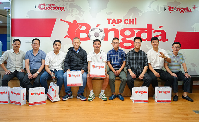 Tạp chí Bóng đá gặp gỡ, hợp tác phát triển nội dung số với các đơn vị truyền thông lớn của Việt Nam