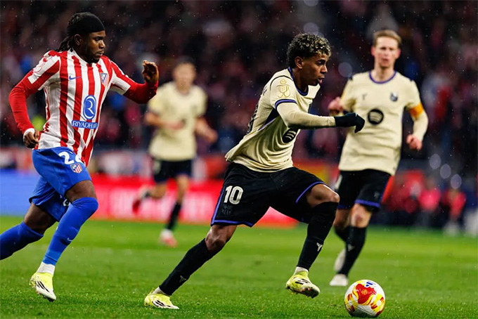 Yamal đã không thể tỏa sáng ở trận lượt đi