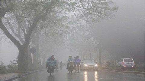 Dự báo thời tiết hôm nay 6/3: Bắc Bộ sáng sớm trời rét, sương mù nhẹ, Nam Bộ mưa dông trái mùa tái diễn