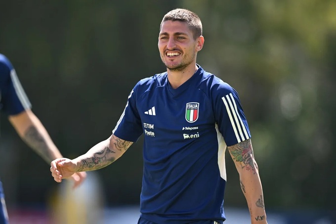 Marco Verratti sẽ tái xuất trong màu áo ĐT Italia trong tháng Ba này