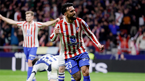 Atletico Madrid thắng kịch tính Real Sociedad nhờ siêu dự bị