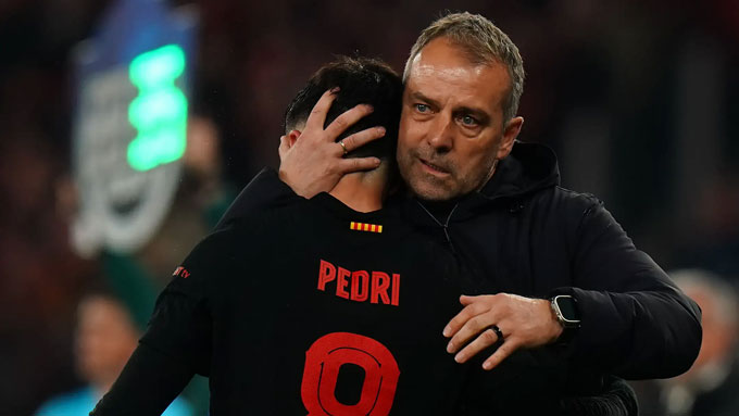 Flick dành rất nhiều lời khen ngợi cho Pedri