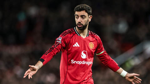 Bruno Fernandes dẫn đầu Premier League 2025/26 về kiến tạo