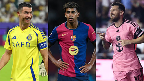 Liệu Lamine Yamal có giỏi hơn Cristiano Ronaldo và Lionel Messi?