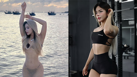 Nữ gymer nóng bỏng tiết lộ bí quyết ăn uống để giữ body săn chắc