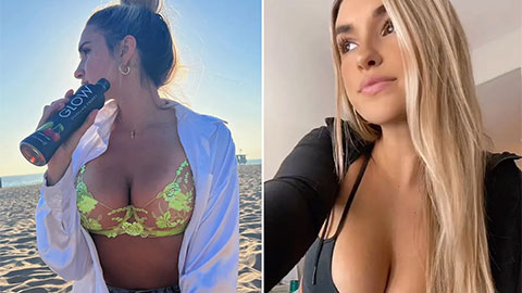 Kayla Simmons khoe vóc dáng săn chắc trong phòng gym