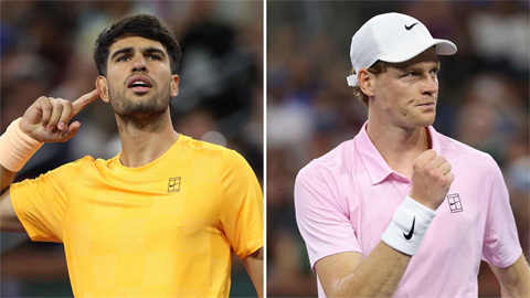 Miami Masters: Điểm nóng cuộc đua ngôi số một thế giới giữa Alcaraz và Sinner