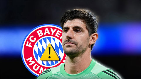 Thibaut Courtois nguy cơ vắng mặt ở trận tứ kết với Bayern