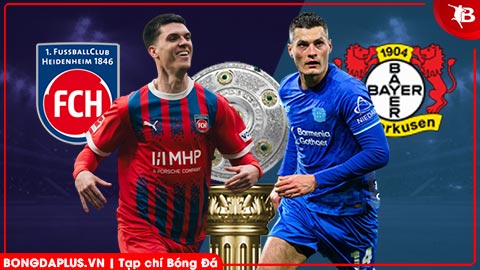 Nhận định bóng đá Heidenheim vs Leverkusen, 21h30 ngày 21/3: Dạo chơi vẫn thắng