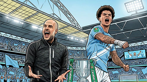 Nico O’Reilly: 'Viên ngọc' tỏa sáng, đưa Man City lên đỉnh Cúp Liên đoàn