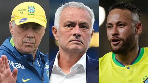 Mourinho công kích Ancelotti vì gạch tên Neymar, so sánh với Ronaldo và Messi