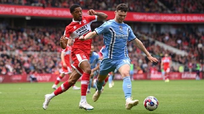  Nhật định phạt góc Coventry City vs Middlesbrough, 3h ngày 17/02