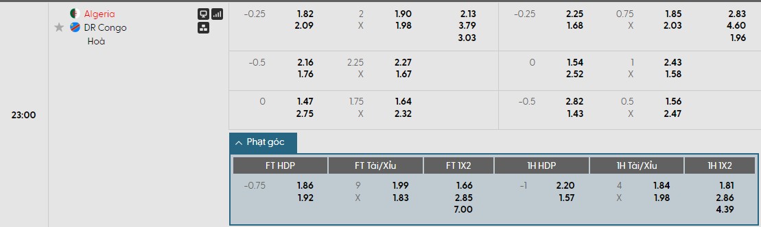 Nhật định phạt góc Algeria vs CH Congo, 22h59 ngày 06/01 - Ảnh 1