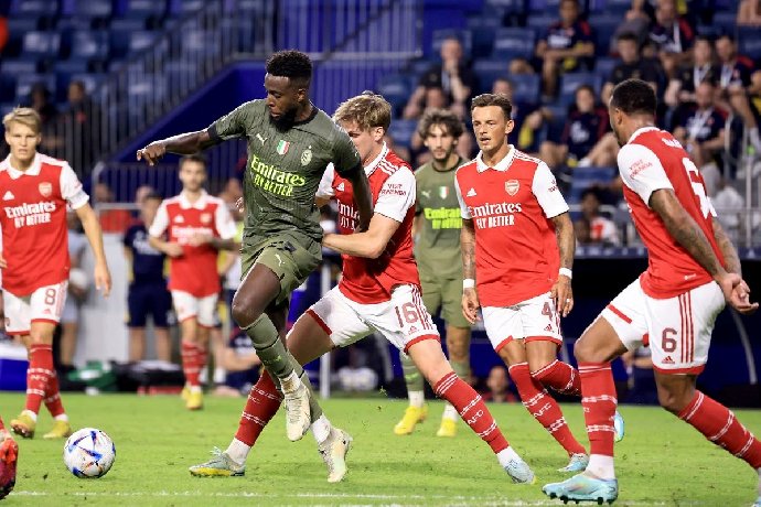  Nhận định Arsenal vs AC Milan, 18h30 ngày 23/7: Bùng nổ bàn thắng