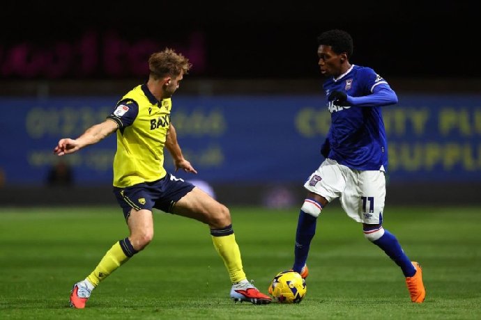 Nhận định Ipswich Town vs Oxford United, 22h00 ngày 1/1: Trận đấu quá chênh lệch